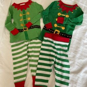 Wondershop by Target Elf pajamas 18 month qty 2